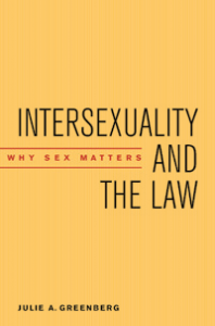 cover of Intersexuality and the Law